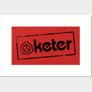 Keter SCP Foundation Object Class Posters and Art